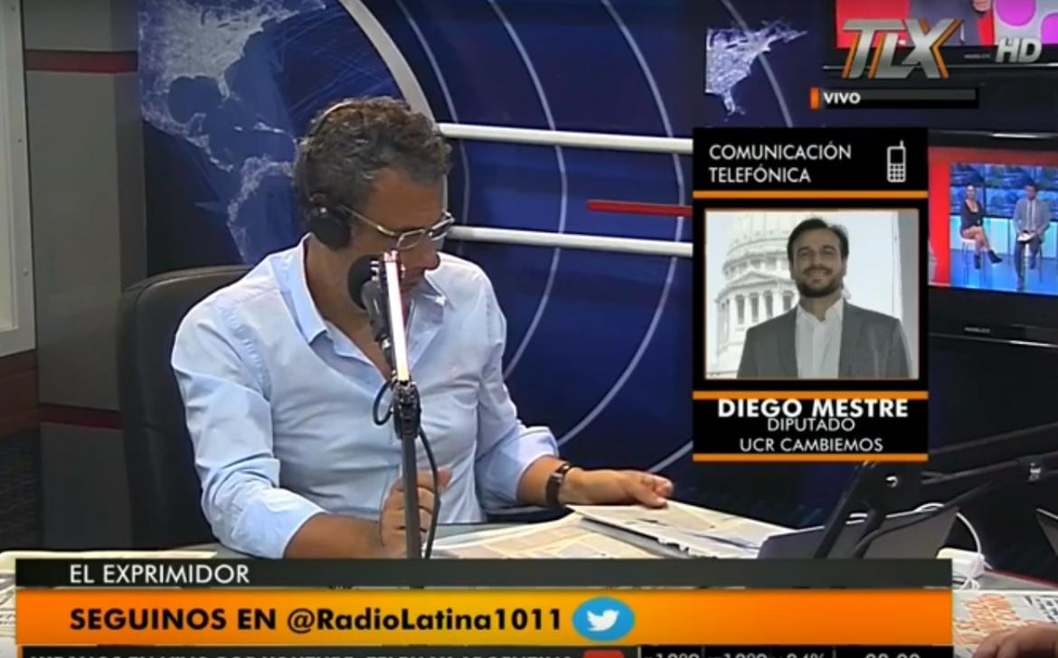 Diego Mestre, Ari Paluch, Radio Latina, El Exprimidor
