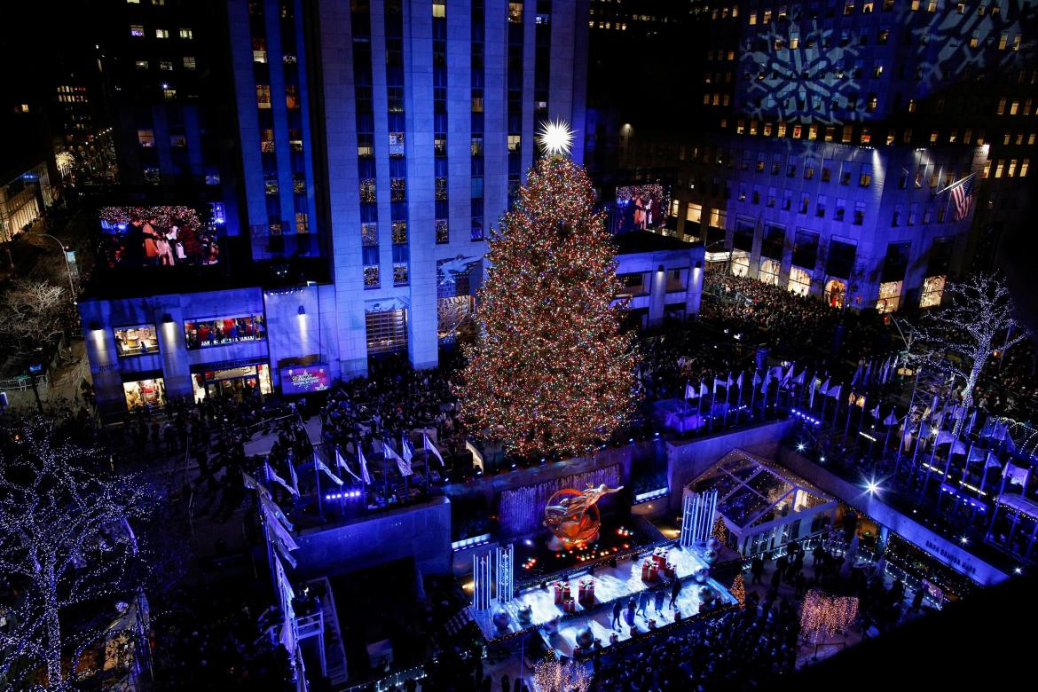 Rockefeller Center - Encendido árbol