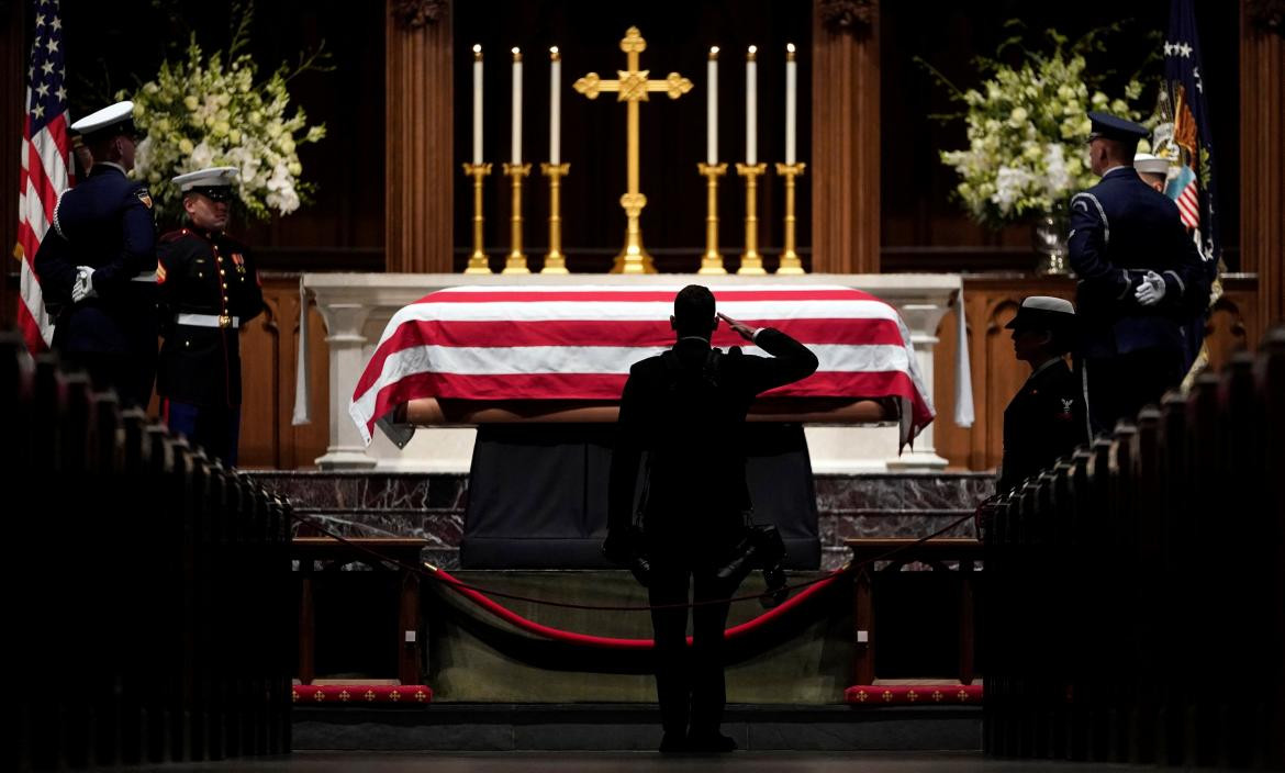 Último adiós George Bush Padre - Foto Reuters