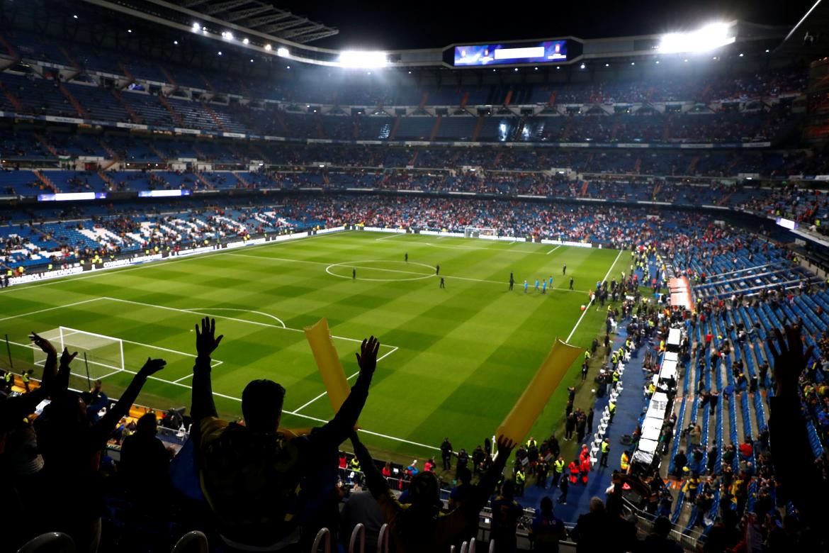 Superfinal de Copa  Libertadores, estadio Bernabéu, River vs. Boca, Reuters