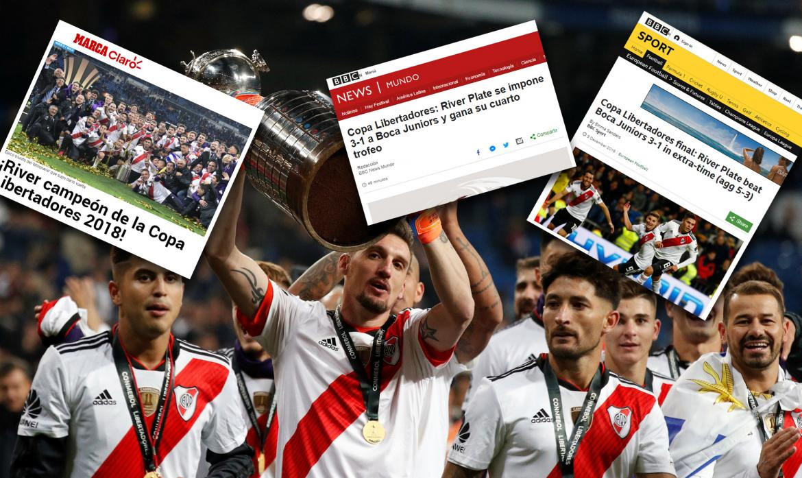 Copa Libertadores, River campeón: así lo vieron los medios del Mundo	