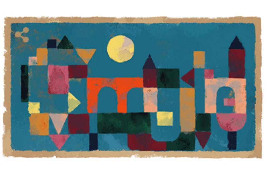 Doodle homenaje a Paul Klee