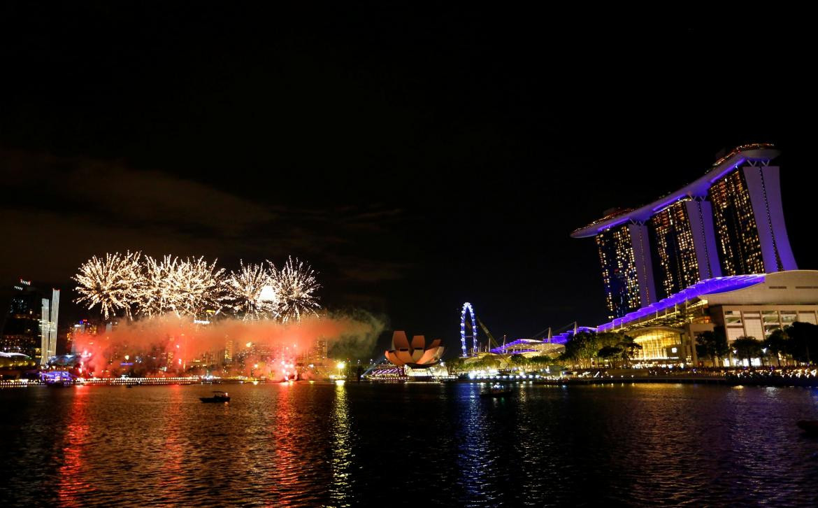 AÑO NUEVO EN SINGAPUR, REUTERS