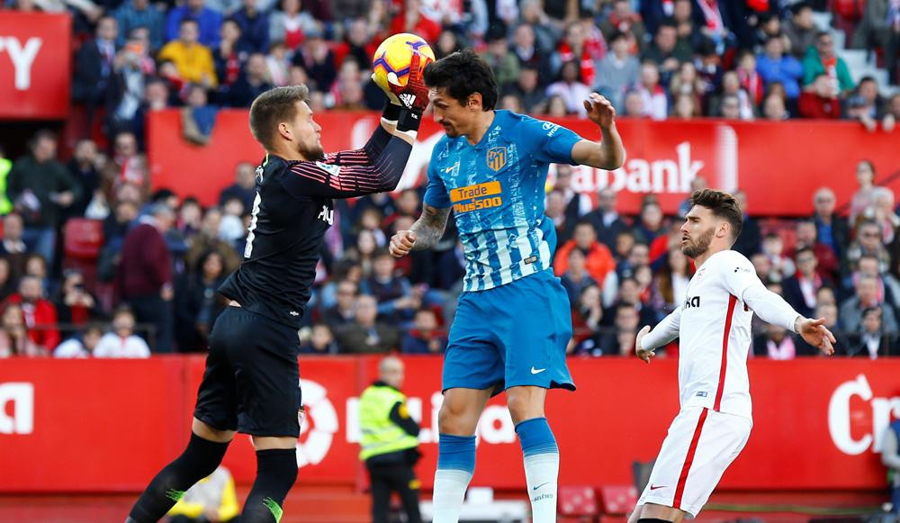 Sevilla vs. Atlético Madrid, La Liga de España, fútbol, deportes, Reuters
