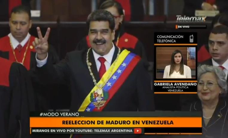 Gabriela Avendaño, Politóloga venezolana sobre asunción de Maduro (Radio Latina)