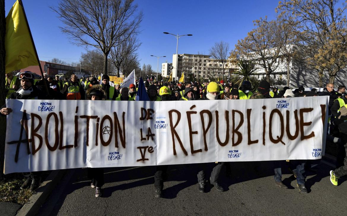 Manifestaciones chalecos amarillos - París