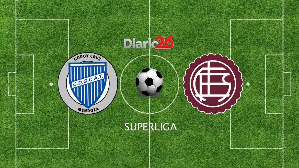 Superliga: Godoy Cruz vs. Lanús, Diario 26