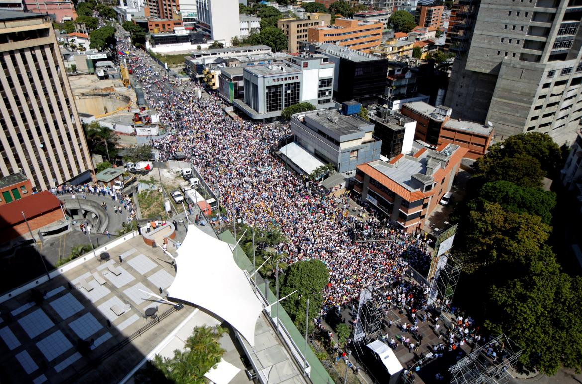 Marcha en Venezuela contra Maduro - Reuters