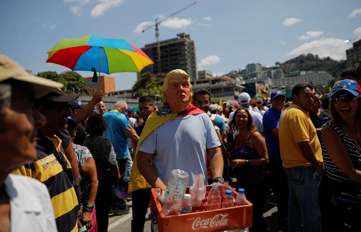 Marcha contra Maduro en Venezuela (Reuters)