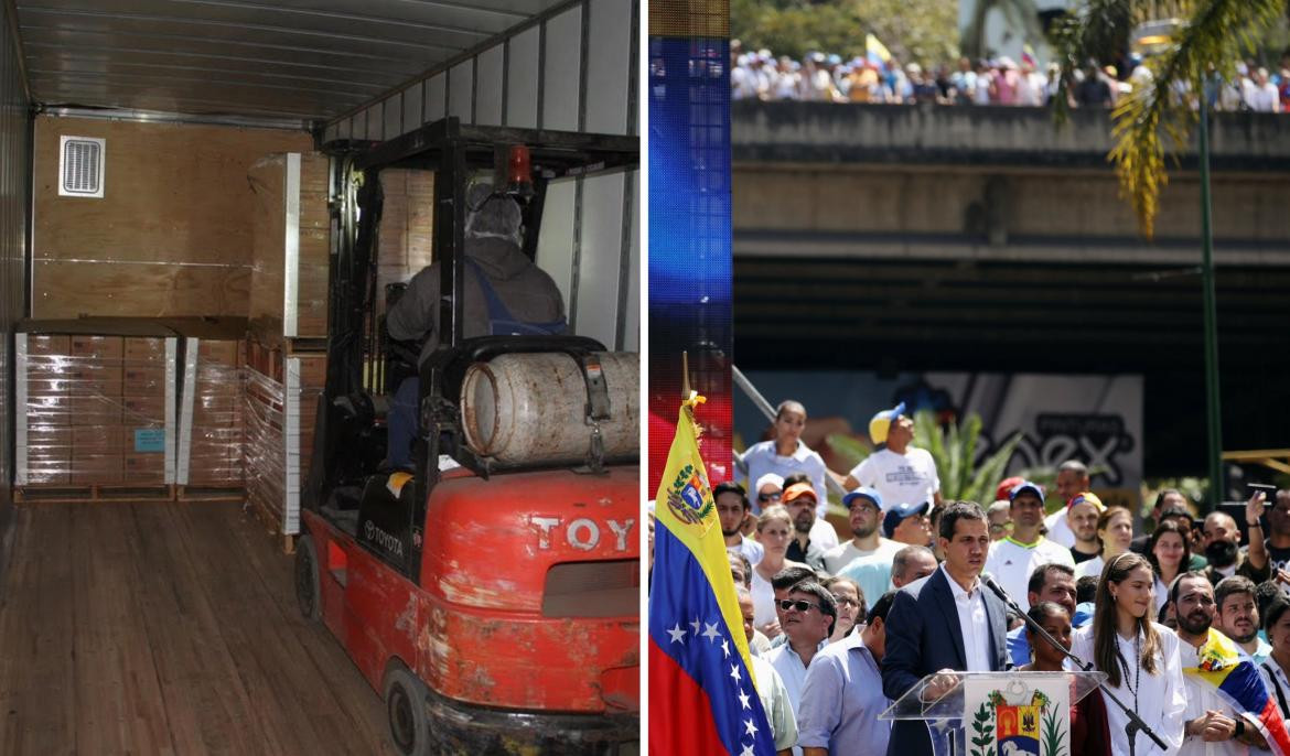 Ayuda humanitaria - Estados Unidos a Venezuela