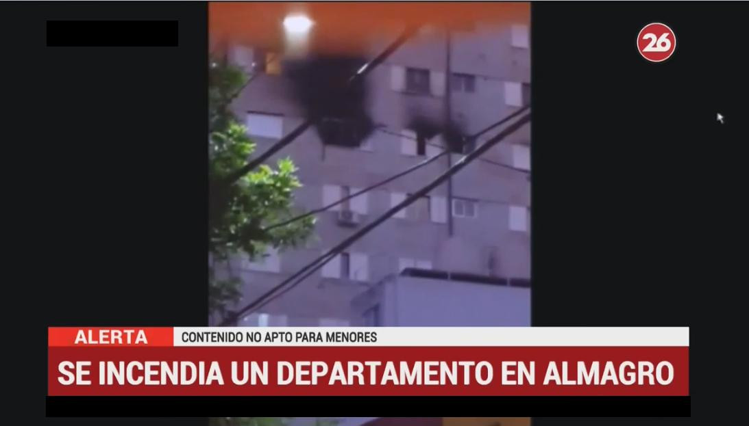Incendio en Almagro - Canal 26