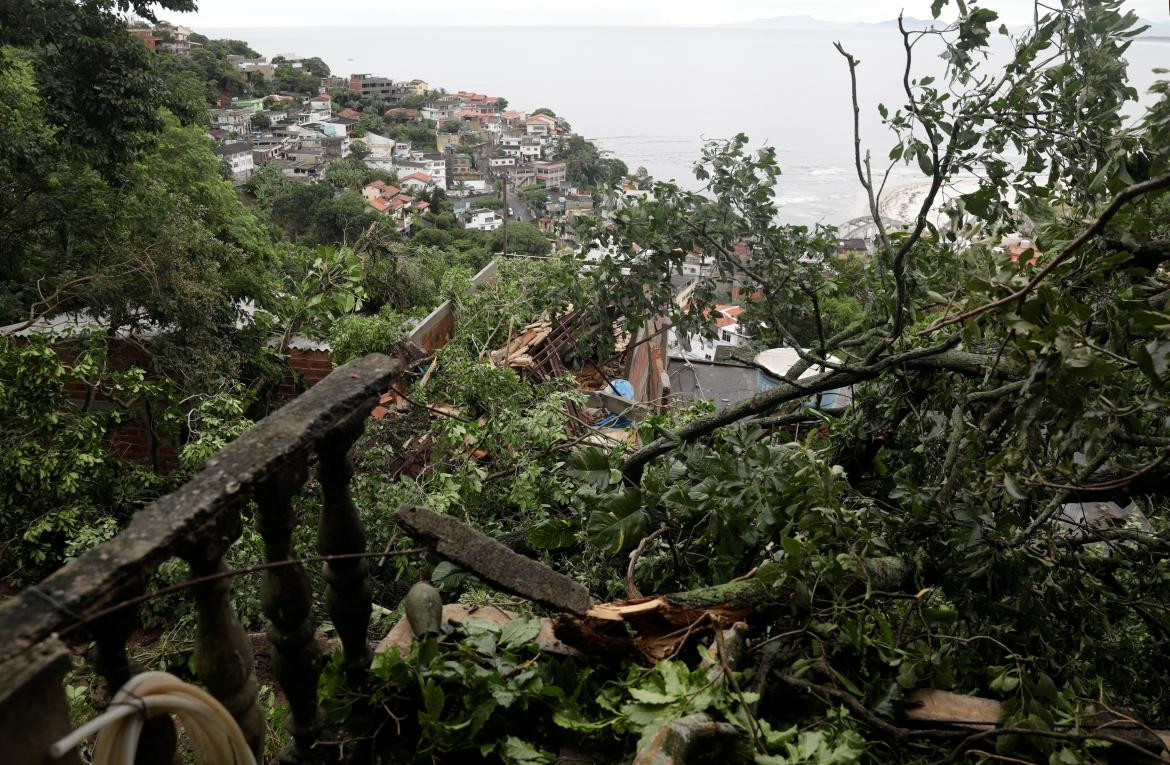 Trágico temporal en Río de Janeiro (Reuters)