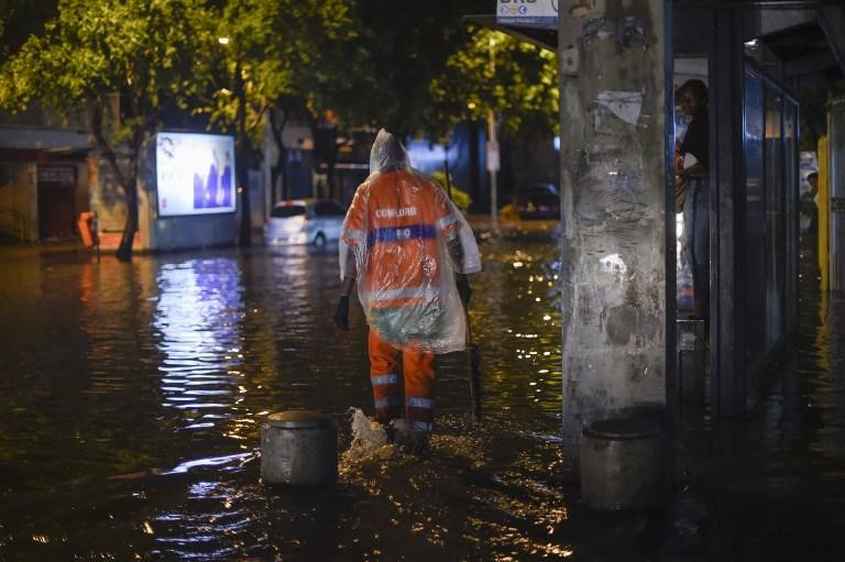 Trágico temporal en Río de Janeiro 
