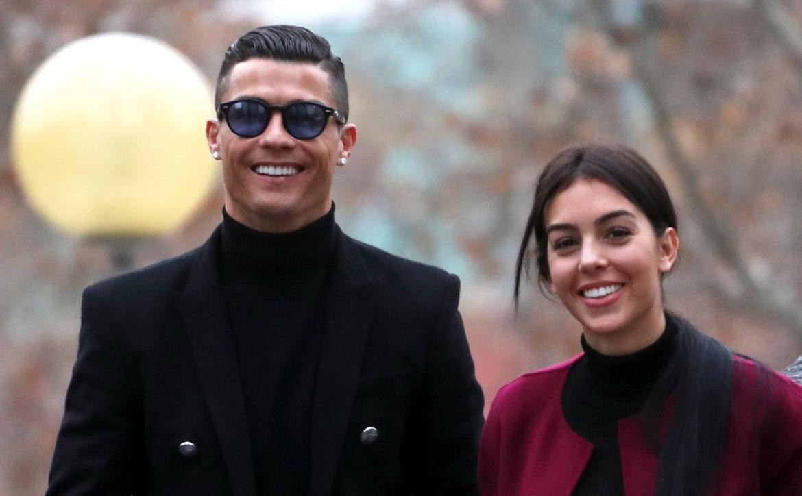 Cristiano Ronaldo y Georgina Rodríguez (Reuters)