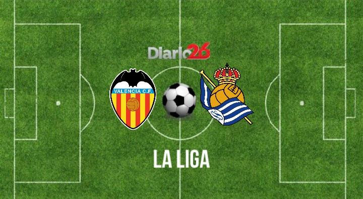 Valencia vs Real Sociedad La Liga 
