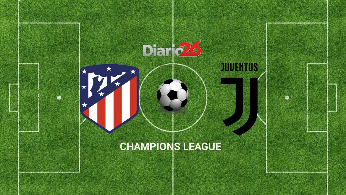 Champions League:  Atlético Madrid vs. Juventus, Diario 26