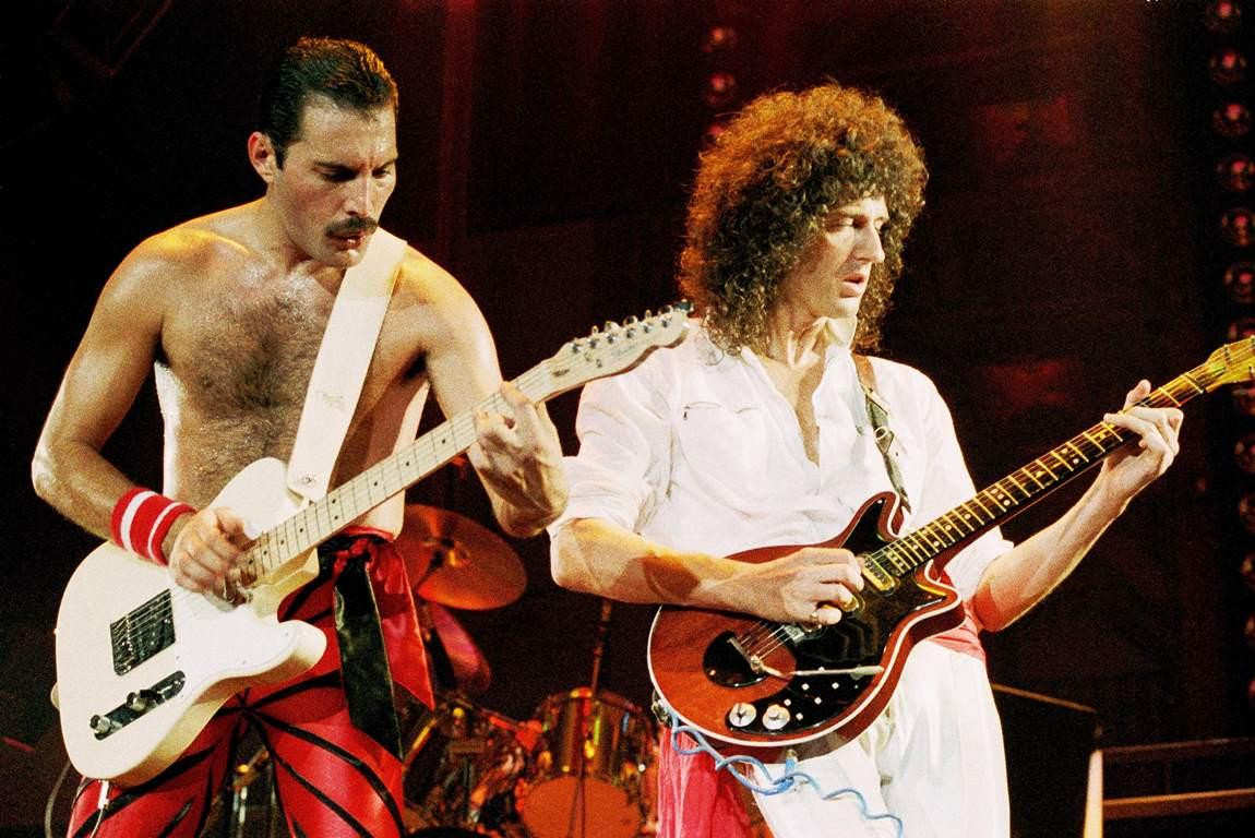 Brian May y Freddie Mercury - Queen
