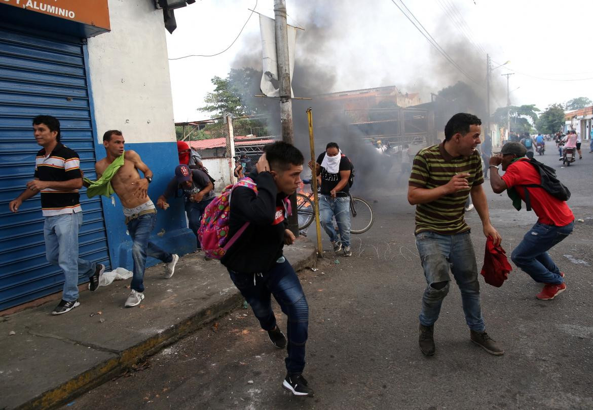 Incidentes Venezuela - Reuters