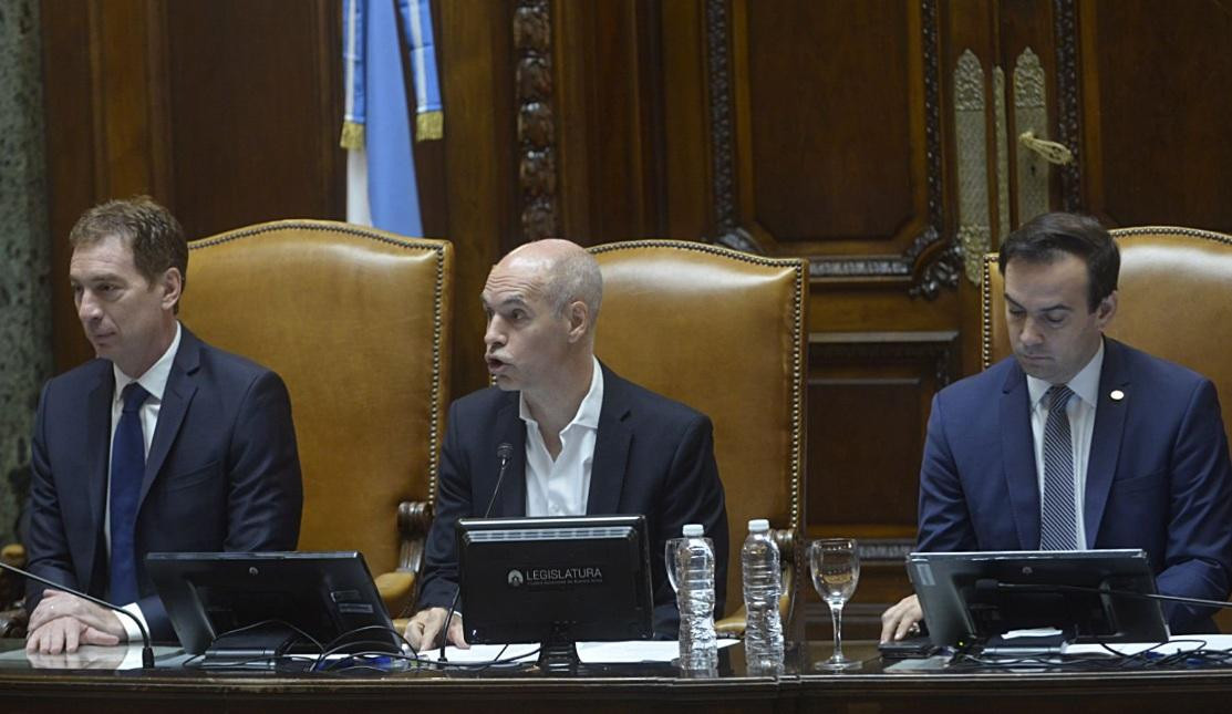Horacio Rodríguez Larreta abrió sesiones ordinarias en la Legislatura