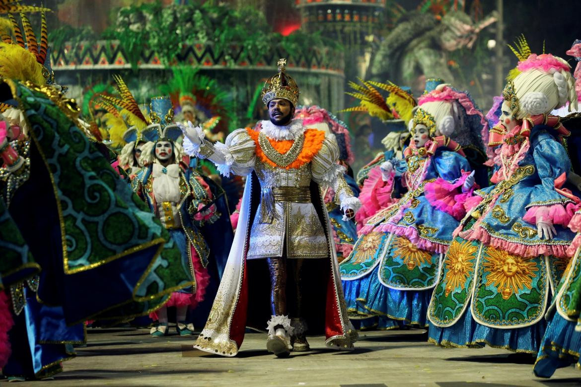 Carnaval festejos - Río de Janeiro Brasil Foto Reuters