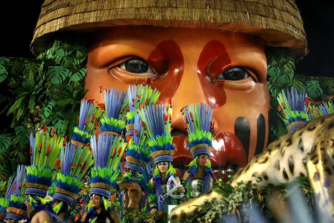 Carnaval festejos - Río de Janeiro Brasil Foto Reuters