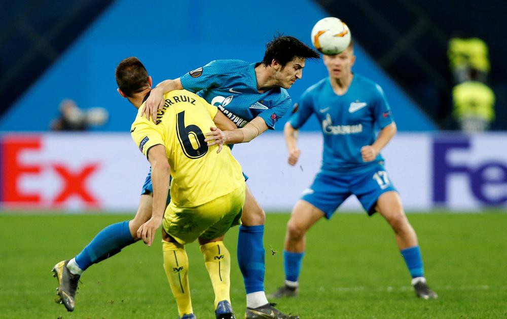 Europa League, Zenit vs. Villareal, fútbol, deportes, Reuters