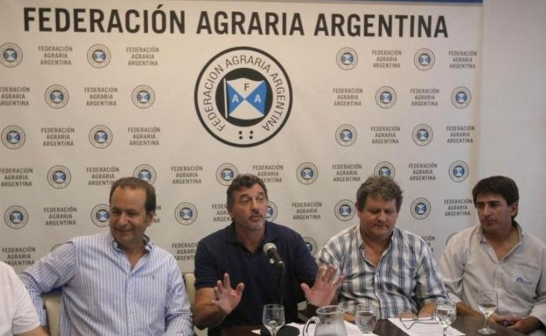 Federación Agraria Argentina - críticas al Gobierno