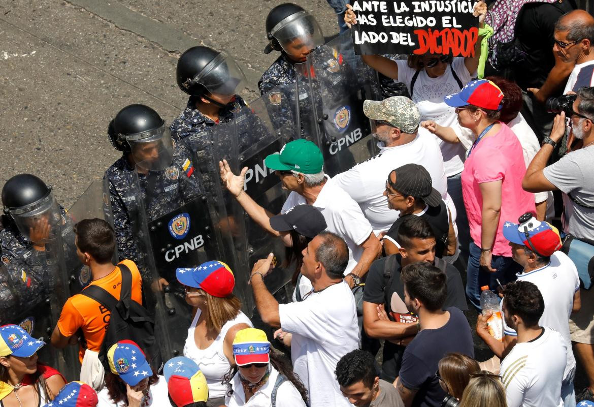 Protestas - Venezuela Reuters