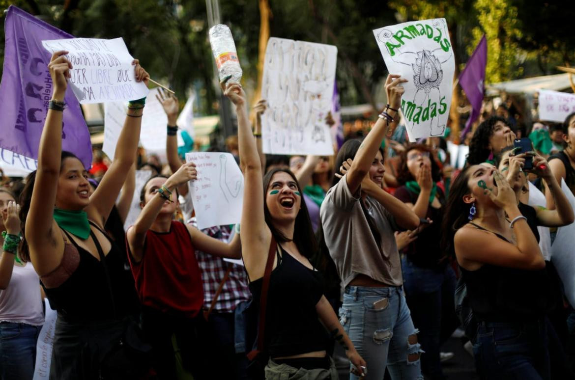 Día de la Mujer - Marcha en México #8M (Reuters)