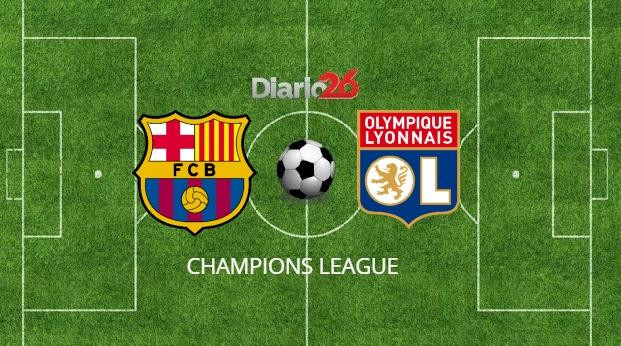 Barcelona vs Lyon - Champions League