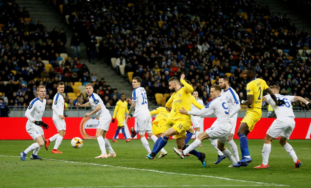 Europa League, Chelsea vs. Dinamo, Reuters