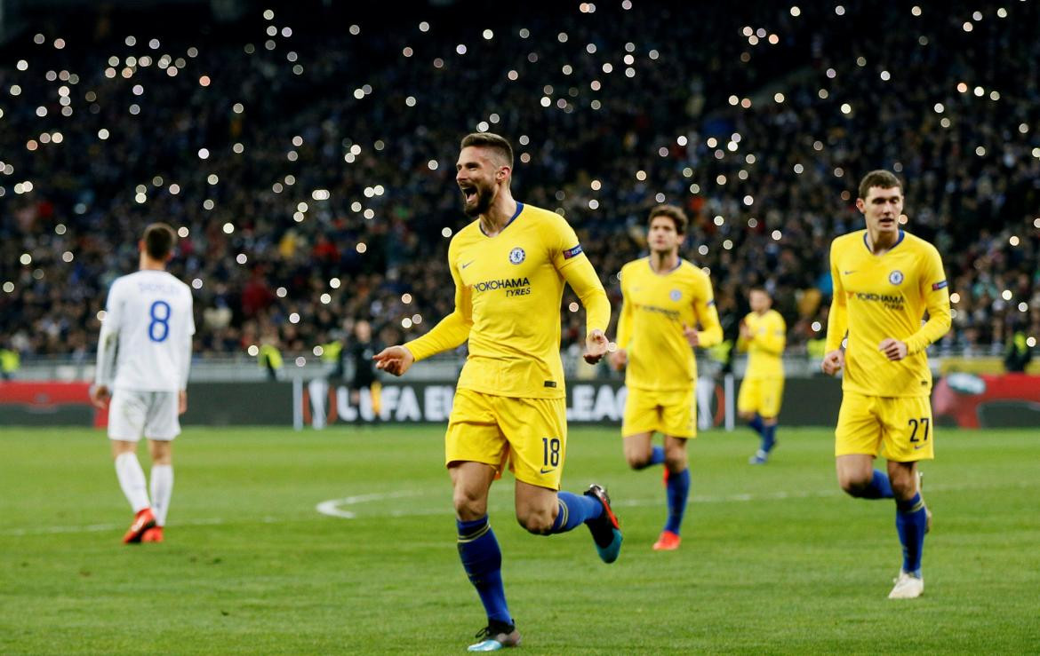 Europa League, Chelsea vs. Dinamo, Reuters	