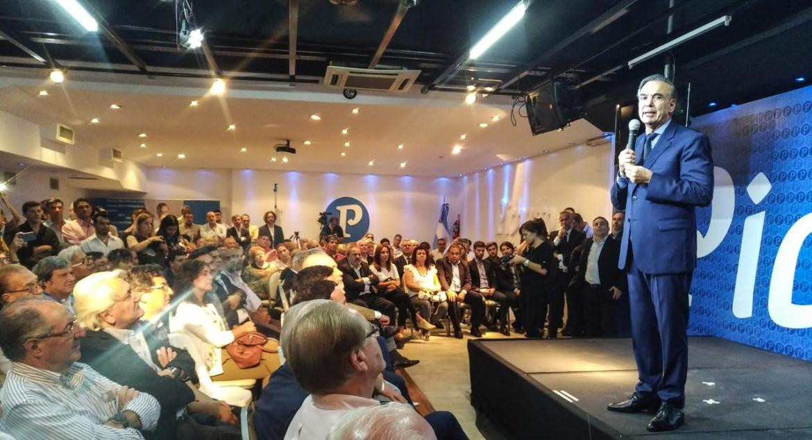 Pichetto inaugura local de campaña en la Ciudad, Alternativa Federal, política