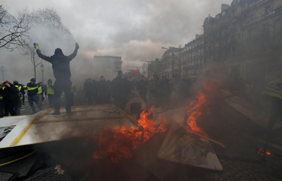 Incidentes de Chalecos Amarillos en Francia (Reuters)