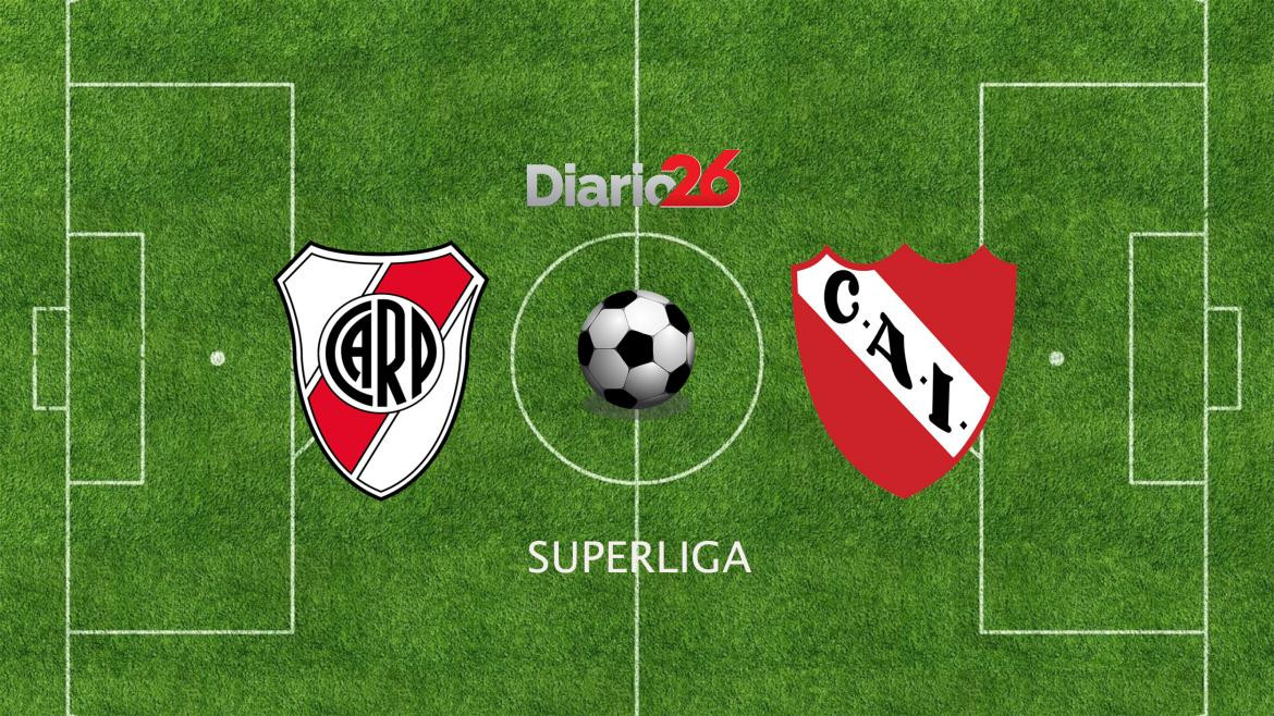 Superliga, River vs. Independiente, fútbol, deportes, Diario26