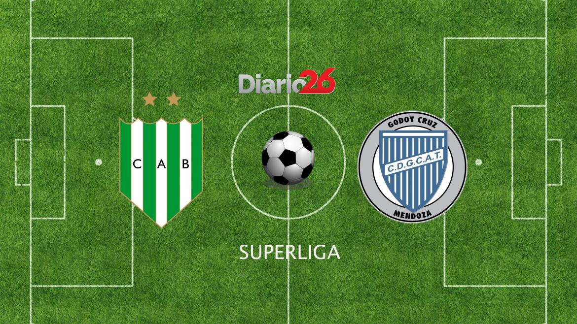 Superliga, Banfield vs. Godoy Cruz, fútbol, deportes, Diario26