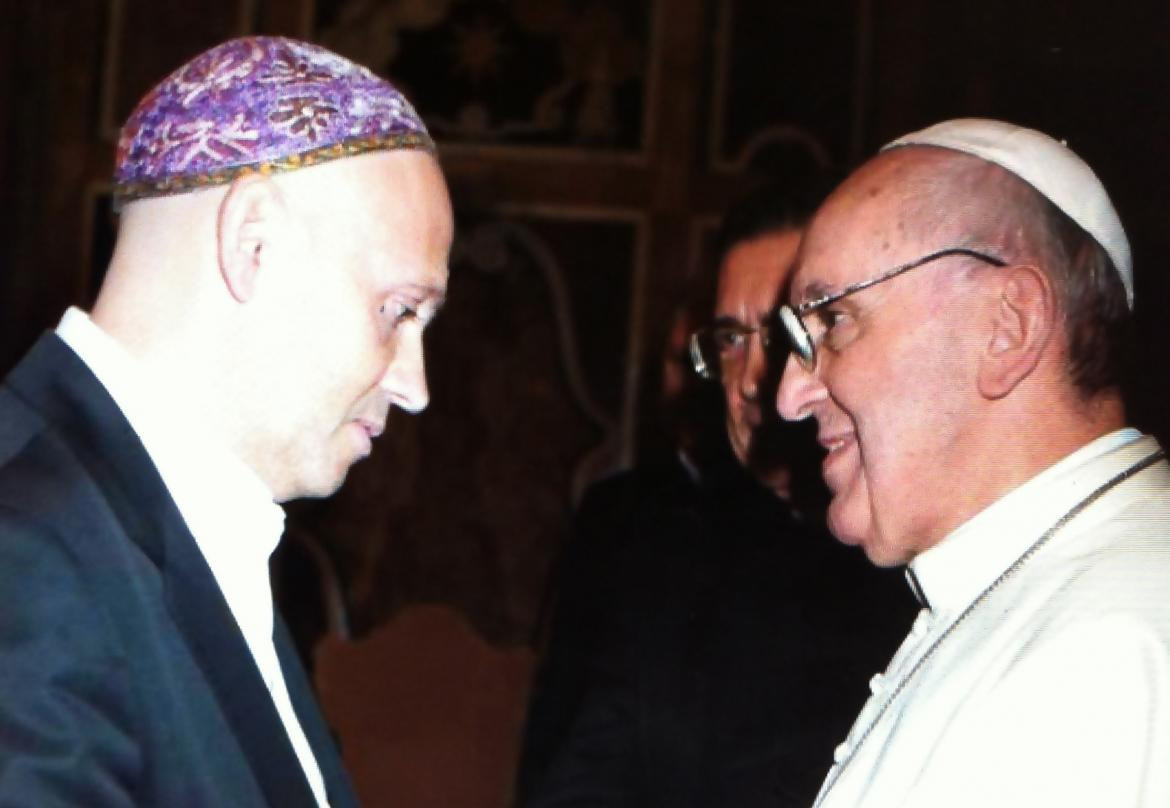 Sergio Bergman y Papa Francisco