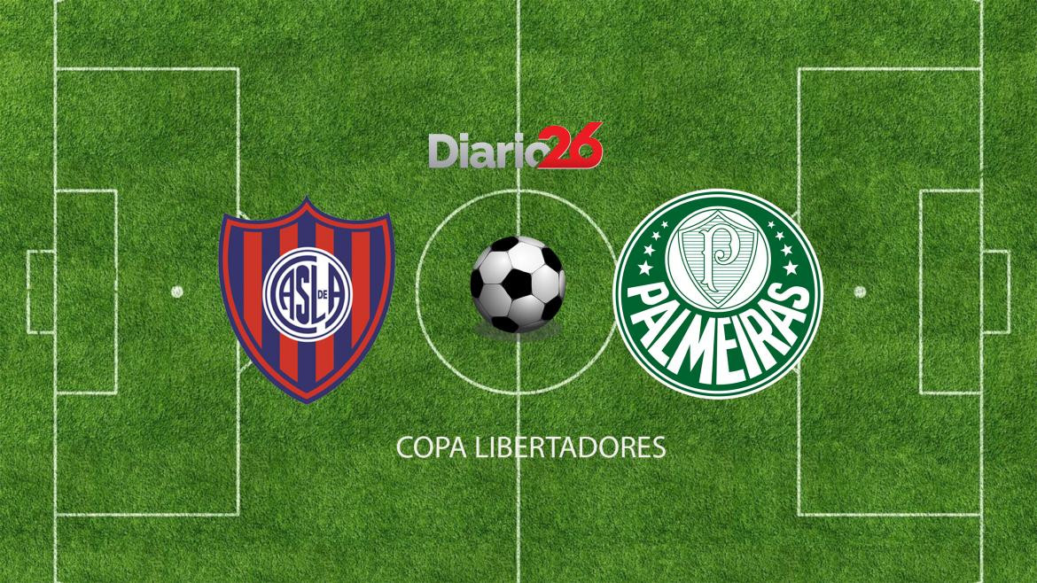 Copa Libertadores, San Lorenzo vs. Palmeiras, fútbol, deportes, Diario26