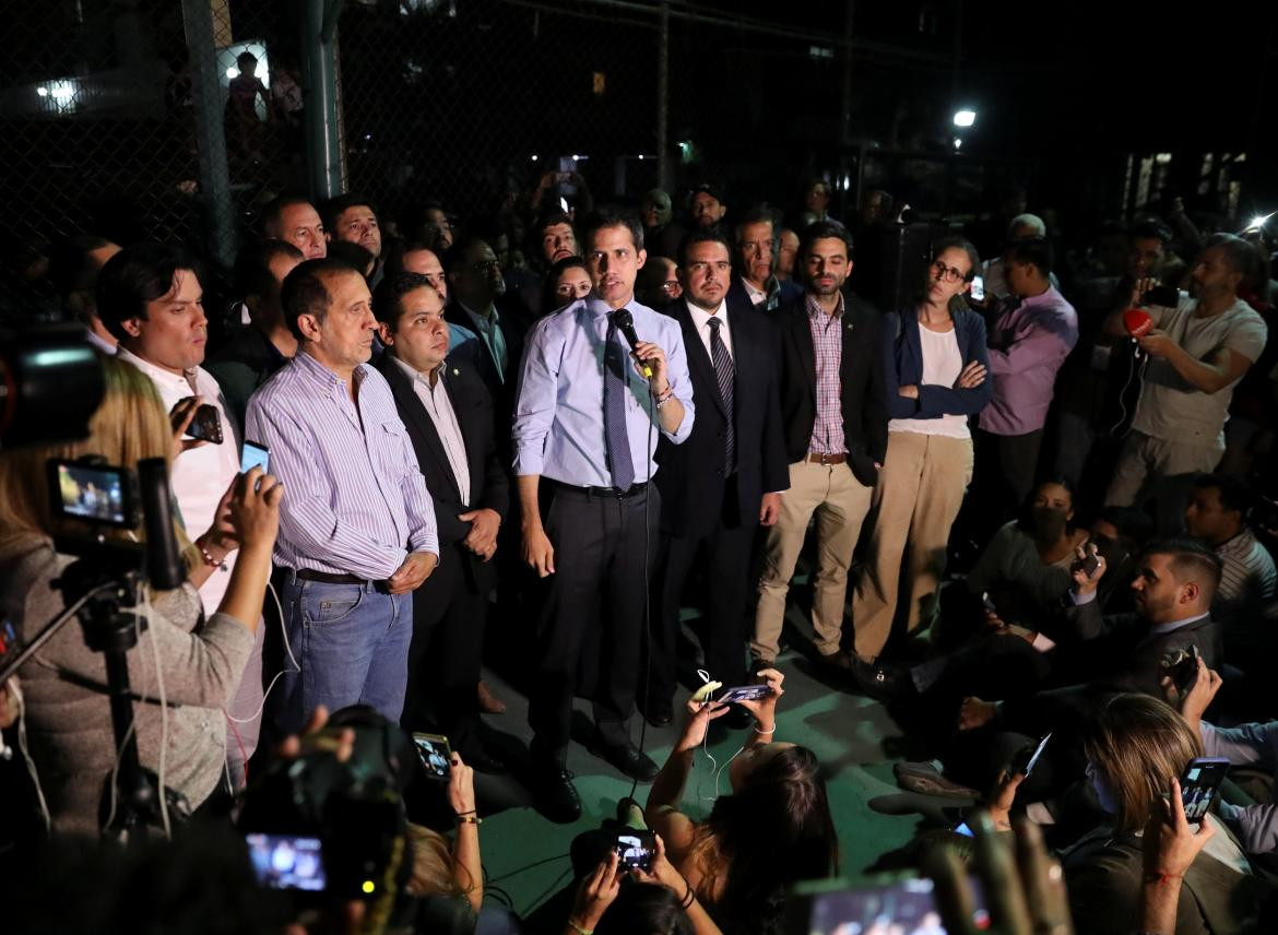 Guaidó - Crisis en Venezuela Reuters