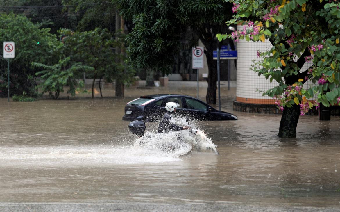Inundaciones en Río de Janeiro (Reuters)