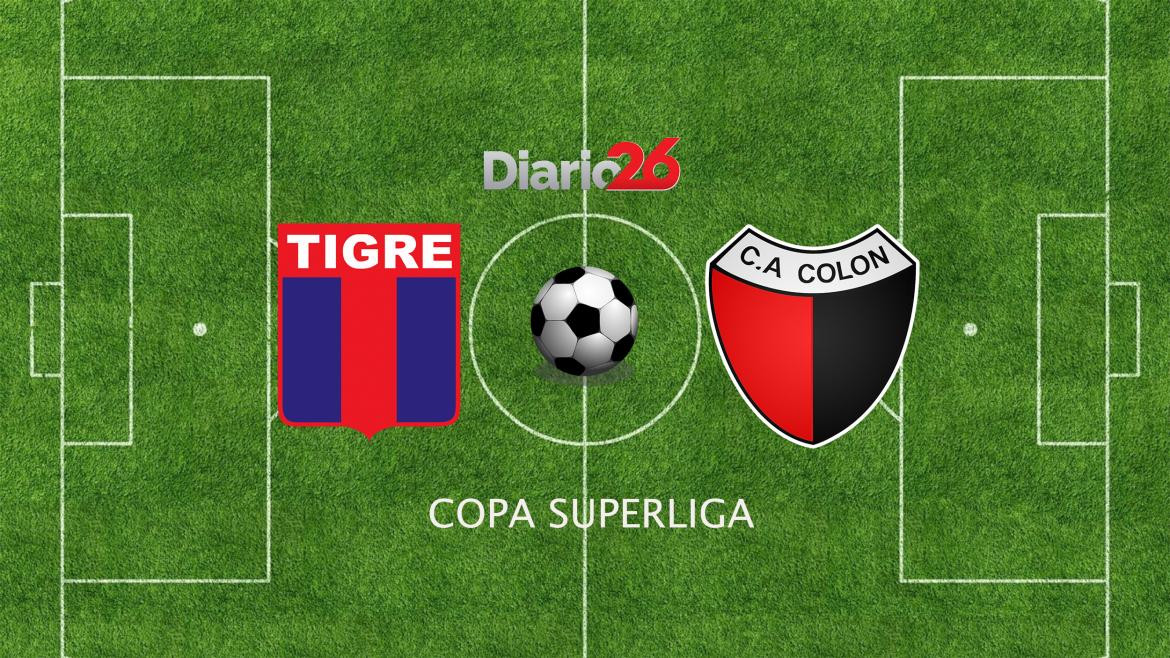 Tigre vs. Colón, Copa Superliga, Diario 26, Fútbol 