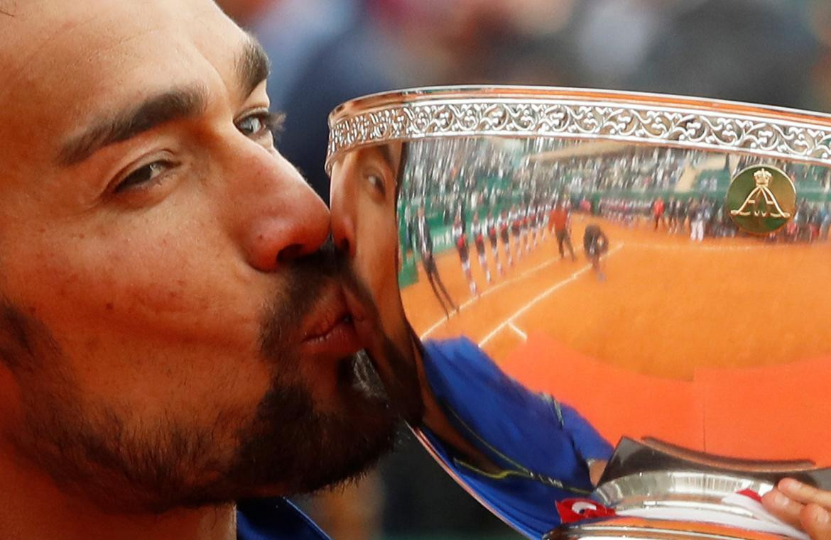 Fabio Fognini, Masters 1000 de Montecarlo, tenis, deportes, Reuters