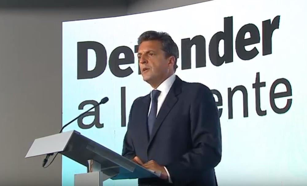 Elecciones 2019, presentación de Sergio Massa, Frente Renovador, política