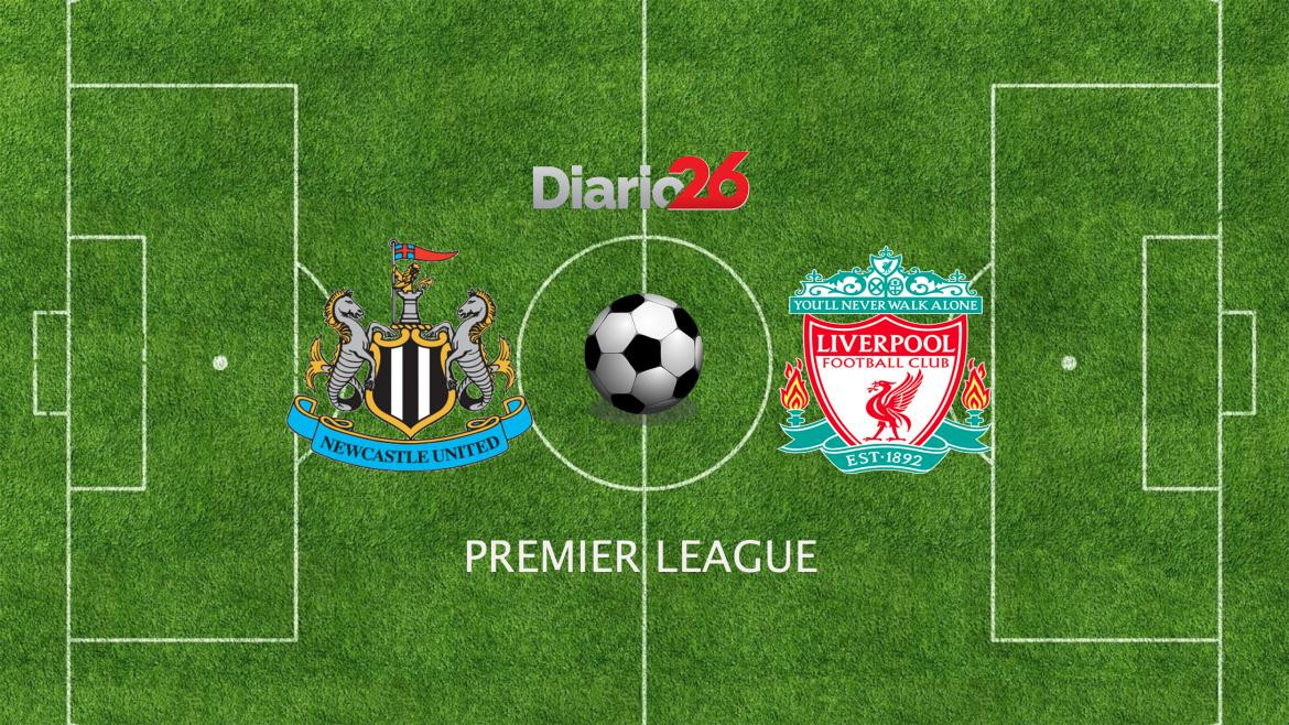 Newcastle vs. Liverpool por Premier League, Diario 26