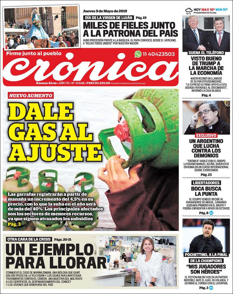 Crónica 09-05-19