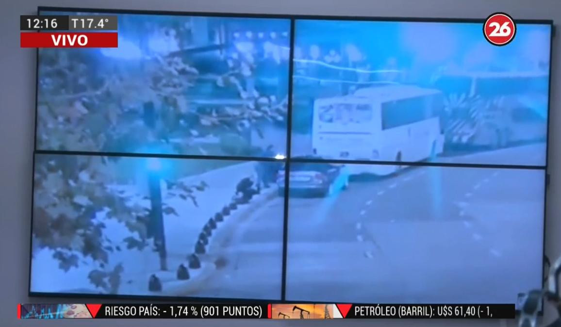 Video del atentado contra diputado Héctor Olivares, política, Canal 26