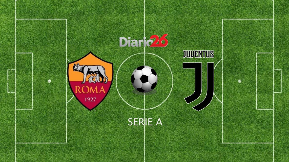Serie A - Roma vs. Juventus - Fútbol - Deportes - Diario 26