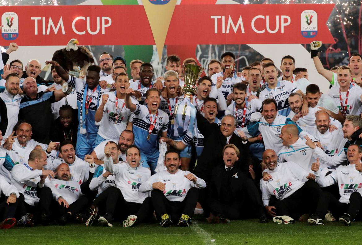 Copa Italia, Atalanta vs. Lazio, deportes, fútbol - Lazio Campeón - Reuters
