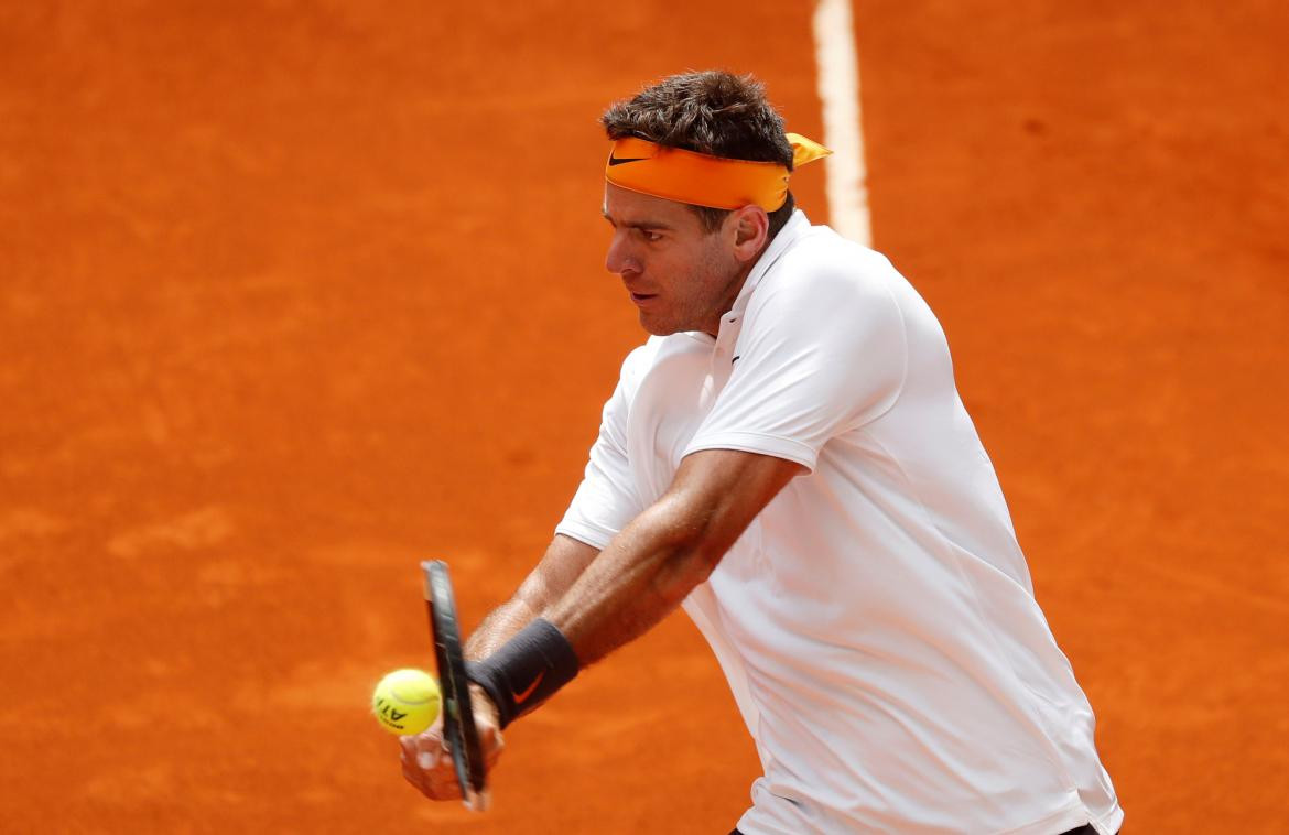 Juan Martín del Potro, tenis, tenista, deportes, Masters 1000 de Roma, Reuters