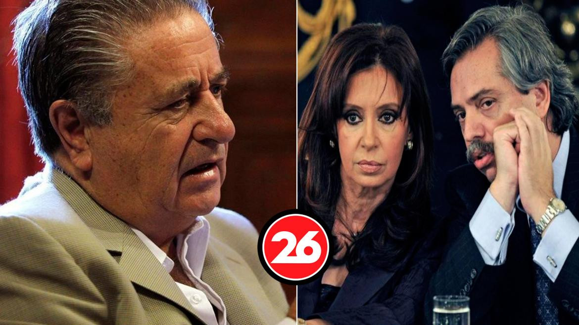 Eduardo Duhalde sobre Cristina Kirchner y Alberto Fernández en Canal 26